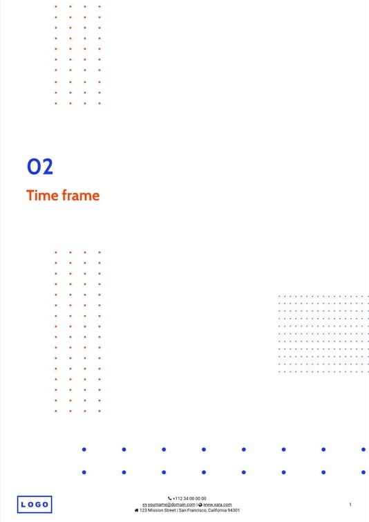 Free proposal digital marketing template