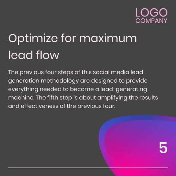 Free carousel lead generation template