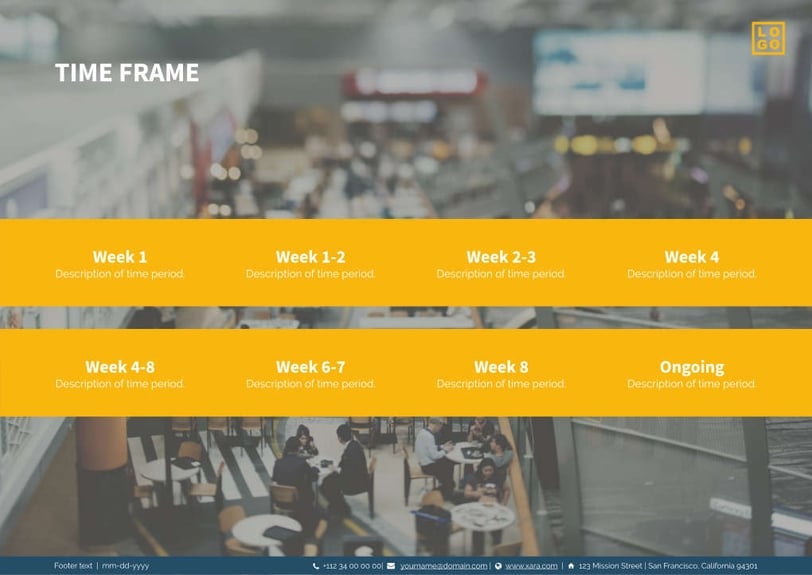 Free proposal security template