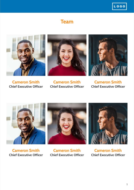 Free proposal project template