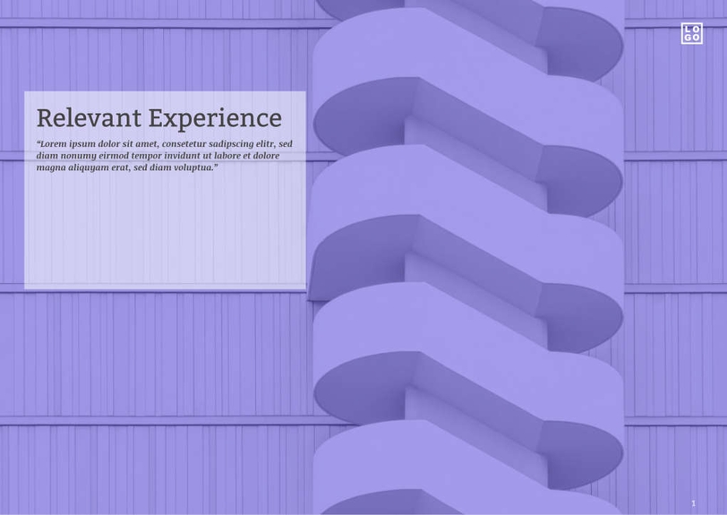 Free proposal architecture template