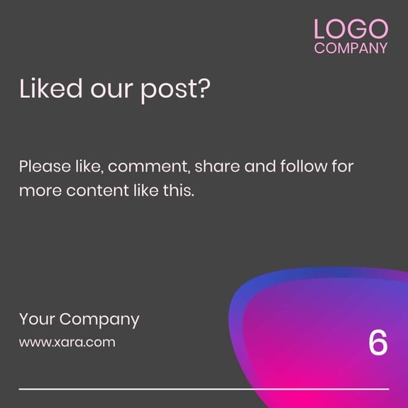 Free carousel lead generation template