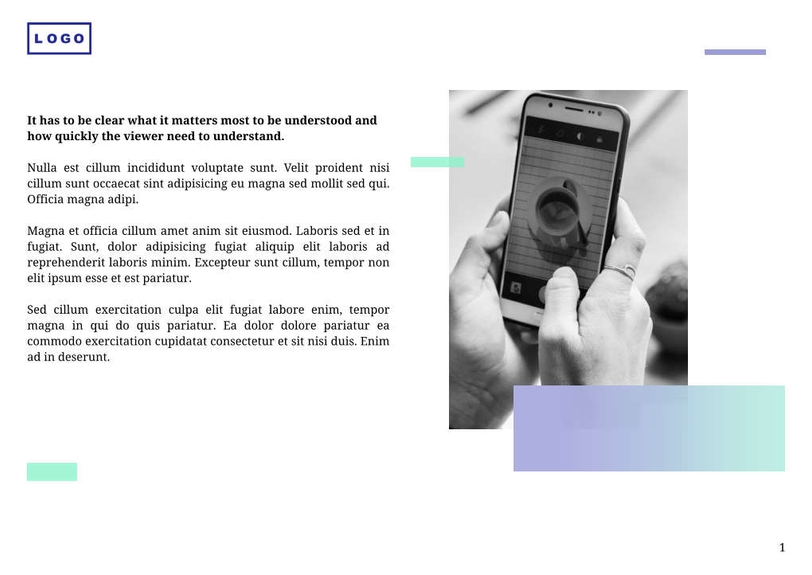 Free booklet marketing template