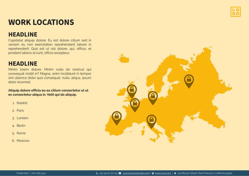 Free proposal security template