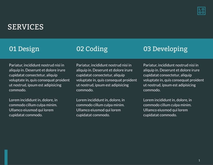 Free proposal business proposal template