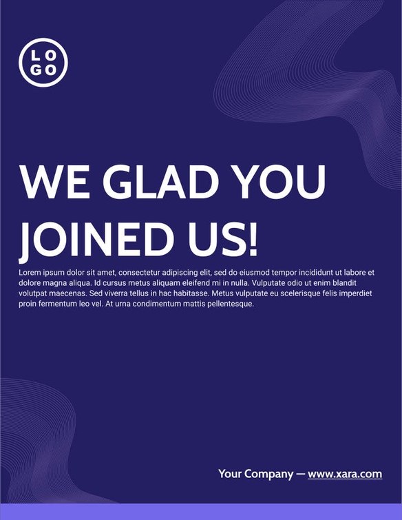 Free catalog business template