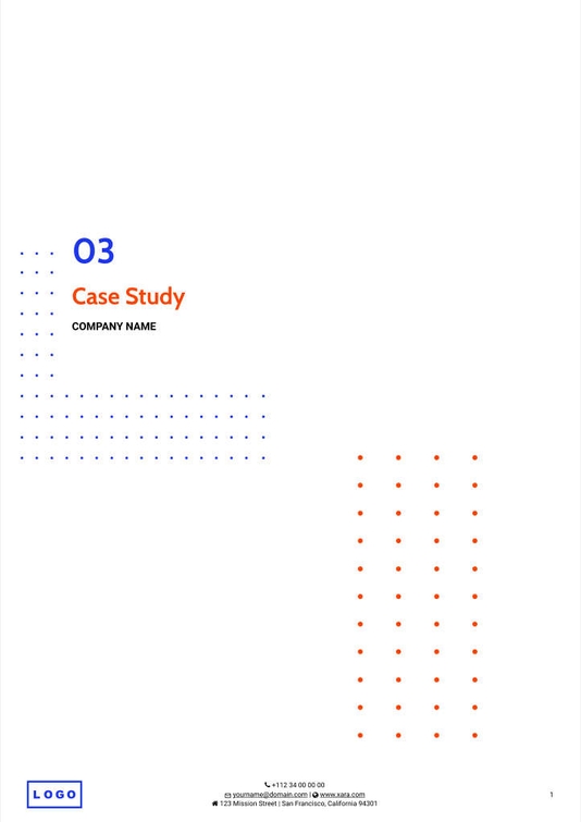 Free proposal digital marketing template