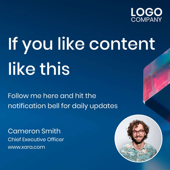 Free carousel brand identity template