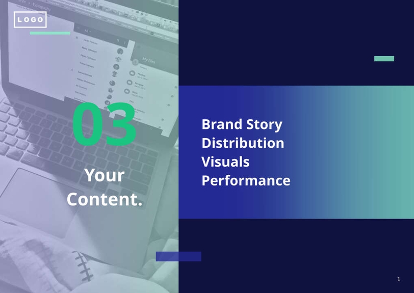 Free booklet marketing template