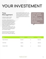 Free proposal social media strategy template