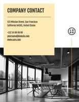 Free catalog corporate template