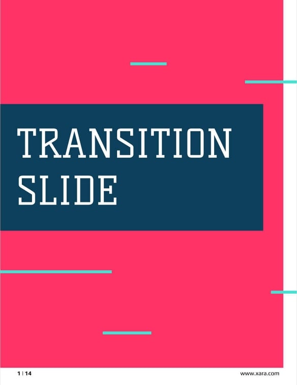 Free proposal data analytics template