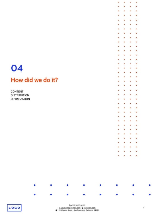 Free proposal digital marketing template