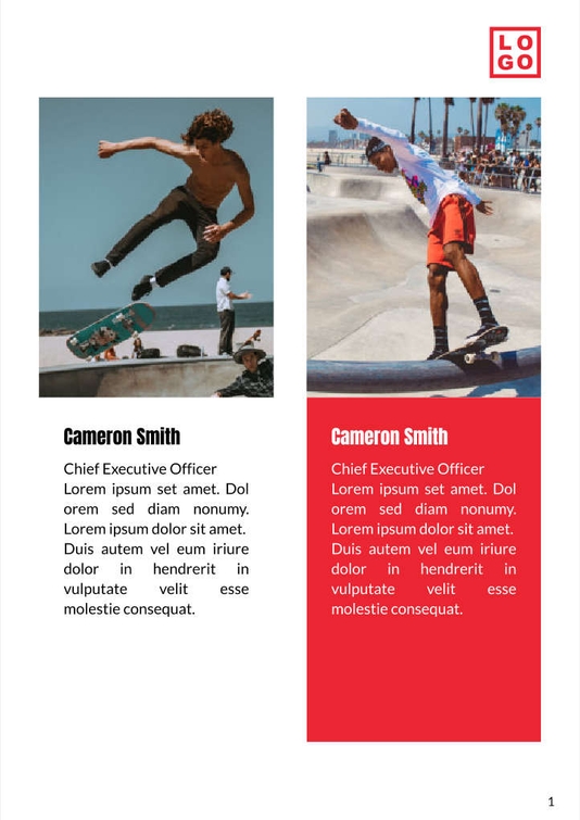 Free booklet energy drink template