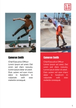 Free booklet energy drink template