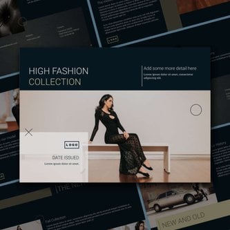 Free catalog high fashion template