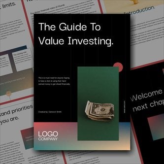 Free e-books investment template