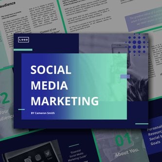 Free booklet marketing template