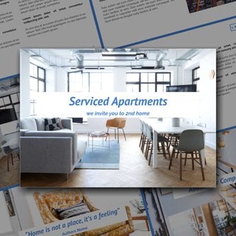 Free booklet serviced apartments template