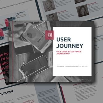 Free e-books user journey template
