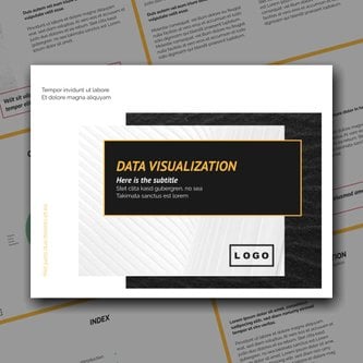 Free e-books data visualization template