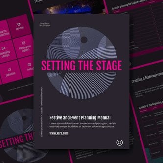 Free catalog event planner template