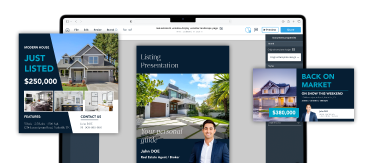 Just Listed template